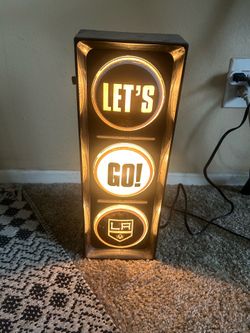 Vintage LA kings light.