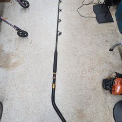 7'5" Custom Fishing Rod With AFTCO Curved Butt Handle