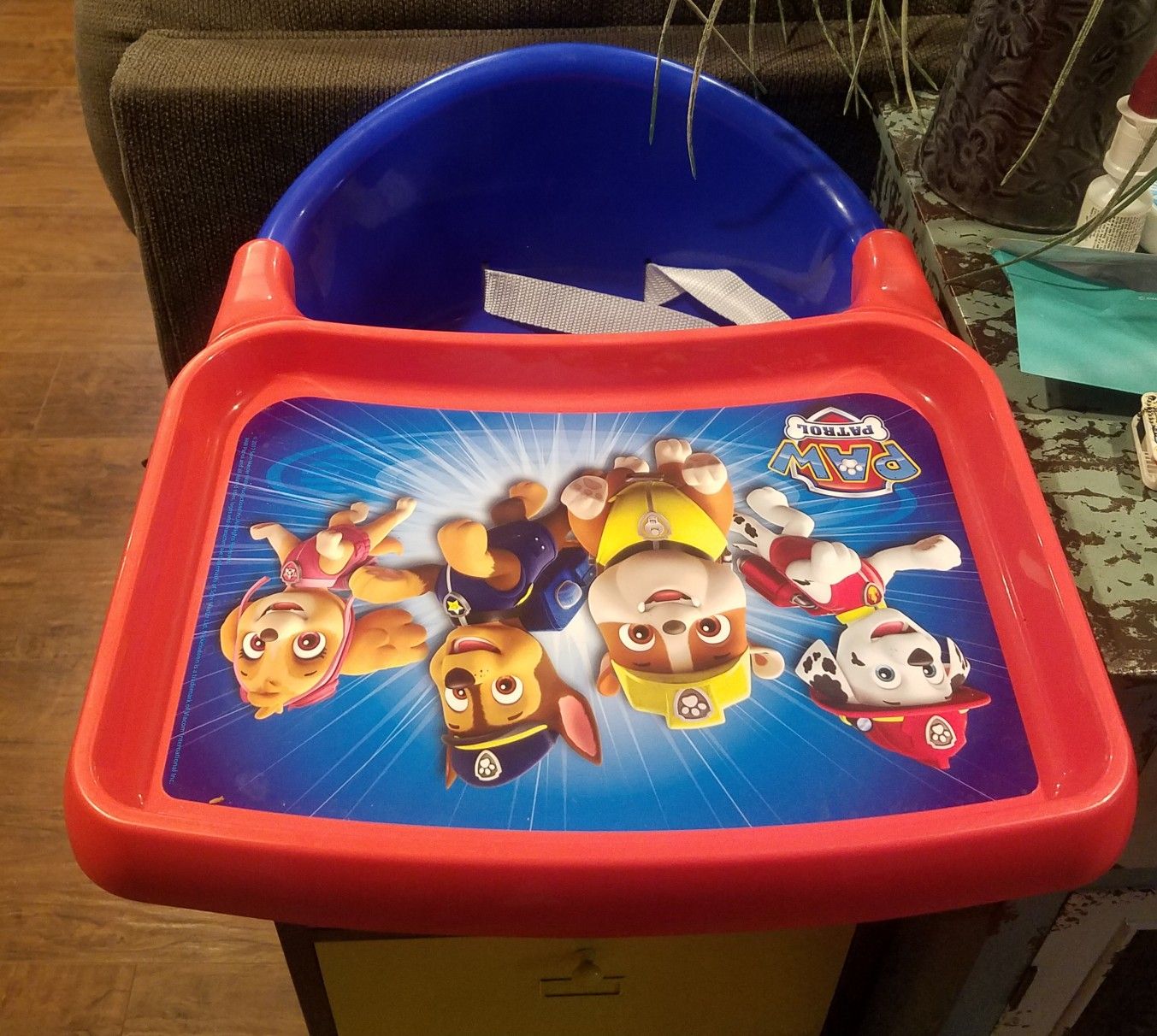 Paw patrol booster seat!