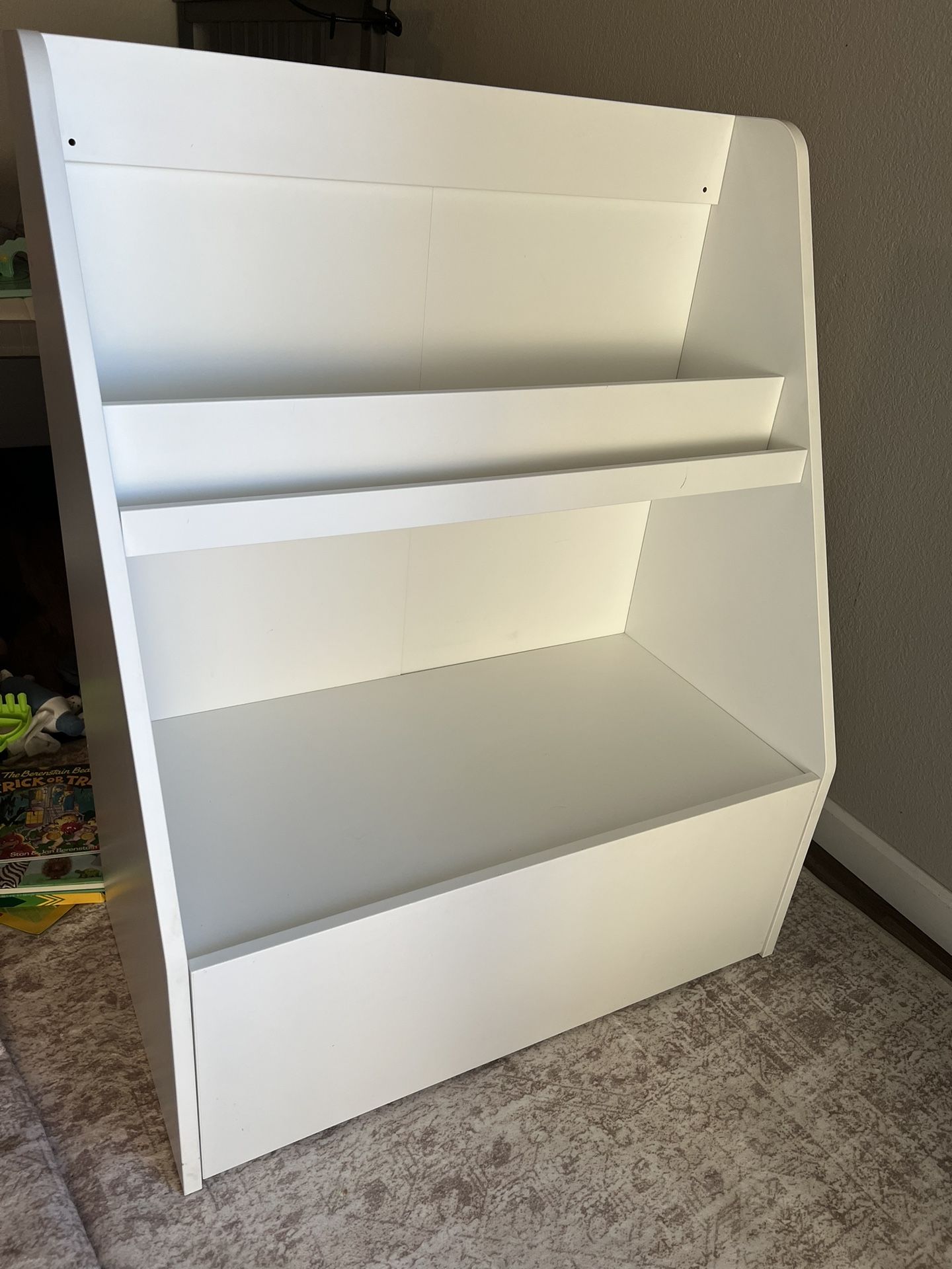 IKEA - White Bookshelf With Drawer