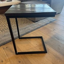 Pier 1 Imports Takat Dark walnut C table for couch