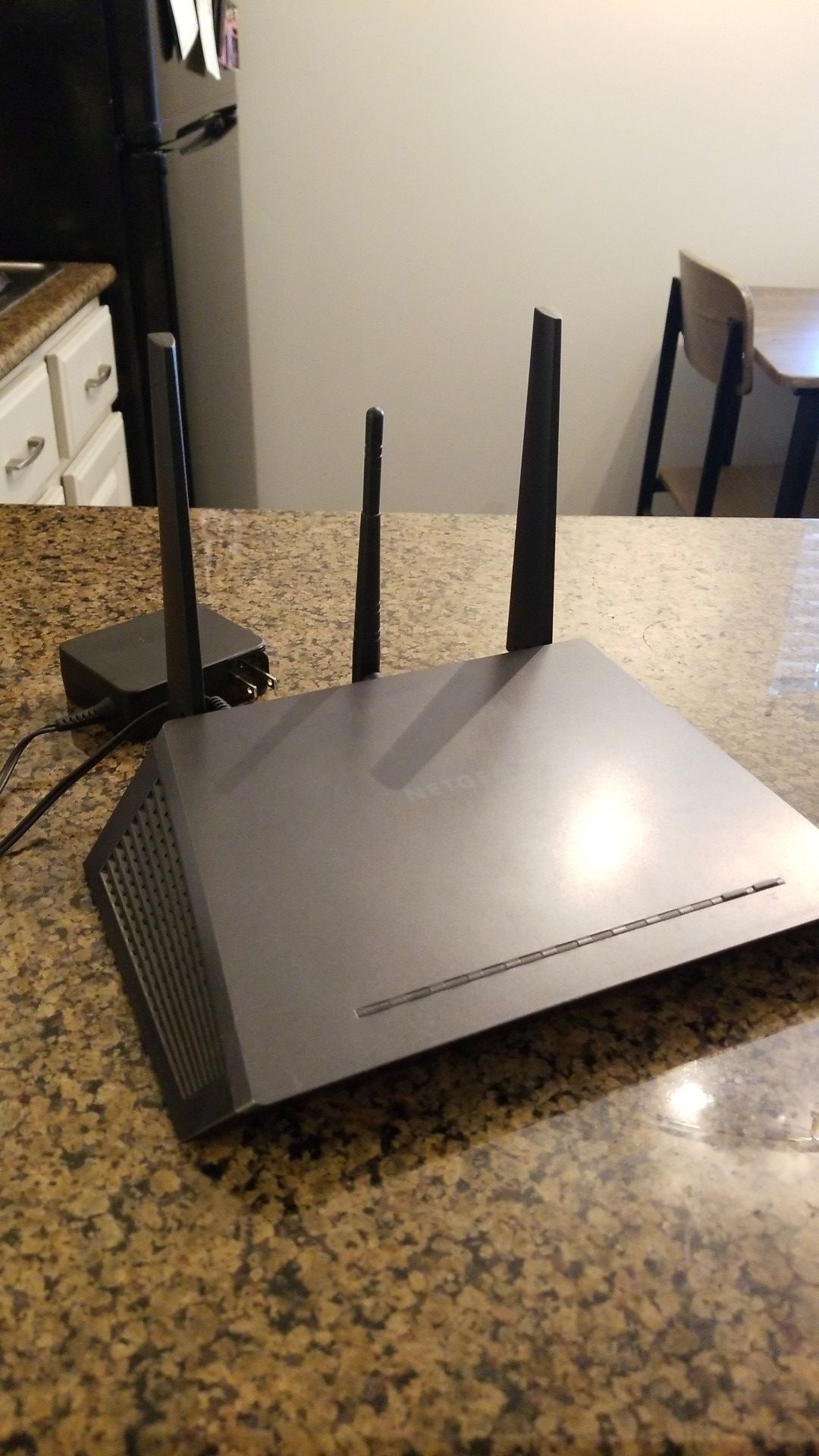 NetGear Nighthawk R7000 Wifi booster. I moved to a smaller place and its overkill. Listed online at $180.00