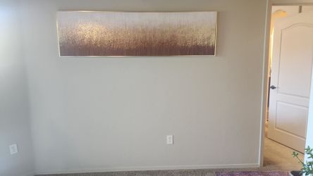 Pink and gold crystal sparkle hanging wall decoration