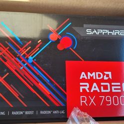 Sapphire AMD Radeon RX 7900 XTX 24GB New Receipt & Warranty