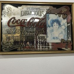 Old Coca-Cola Mirror
