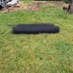6' Black Chain Link Fence Fencing