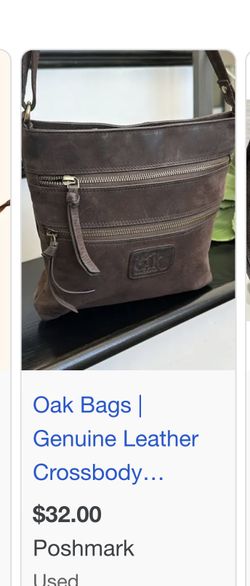 6 pocket Deep Plum Leather Purse. Purse Has One More Outside Pocket Than The Purse In The First Picture.