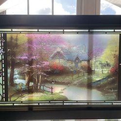 Thomas Kinkade Stained Glass Art 