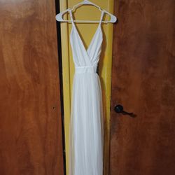 New Small White Dress 