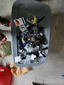 Aquarium Box Full Of accessories