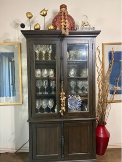 Farm House Wood Buffet/ Cabinet