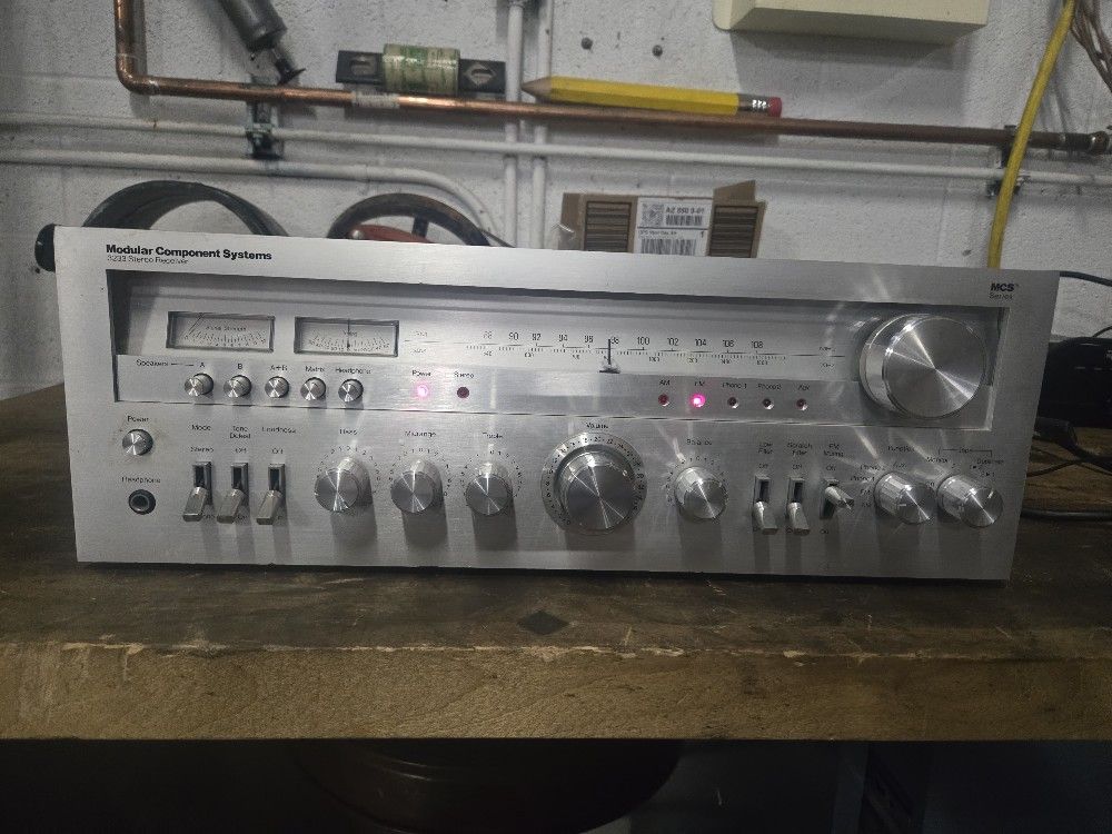 Vintage MCS Modular Component Systems 3233 Stereo Receiver 
