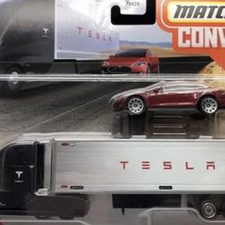 Hotwheels Tesla Truck Convoys
