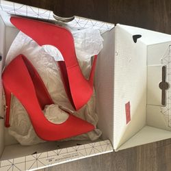 Call It Spring Red Heels