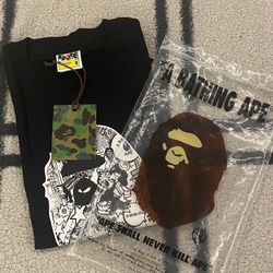 Black bape shirt
