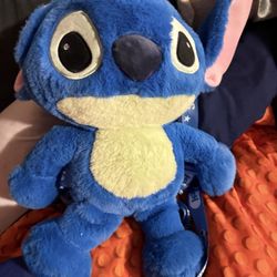 Disney Stitch Plush Backpack 