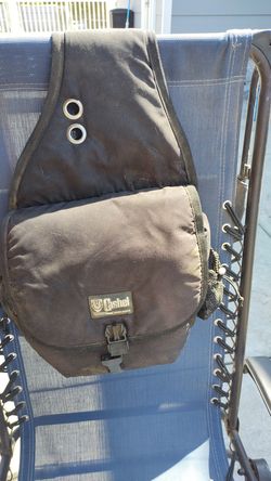 Cashel saddle bag with cooler bag