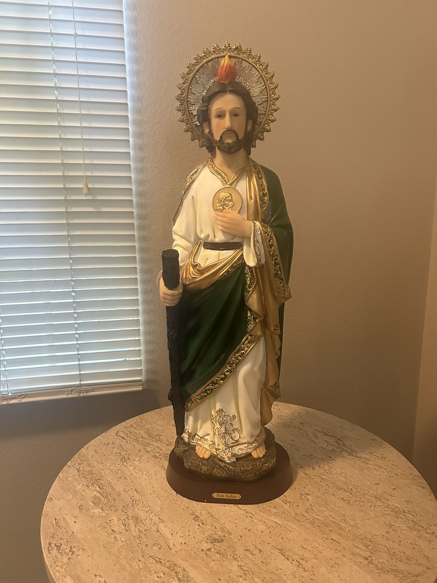 Nuevo Estatua De San Judas Tadeo Hecha De Resina