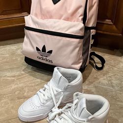 Adidas Shoes And Backpack Authentic 