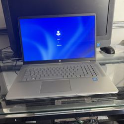 HP 17  Touch Screen (Pentium Silver @1.1ghz)(4gb RAM)(120gb SSD)