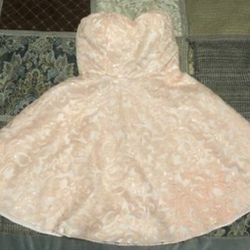 Beautiful Peach Dress