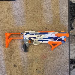 nerf gun with detachable stock.