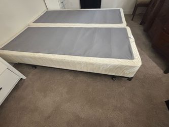 Twin bed base