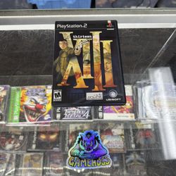 Xlll Ps2 $30 Gamehogs 11am-7pm