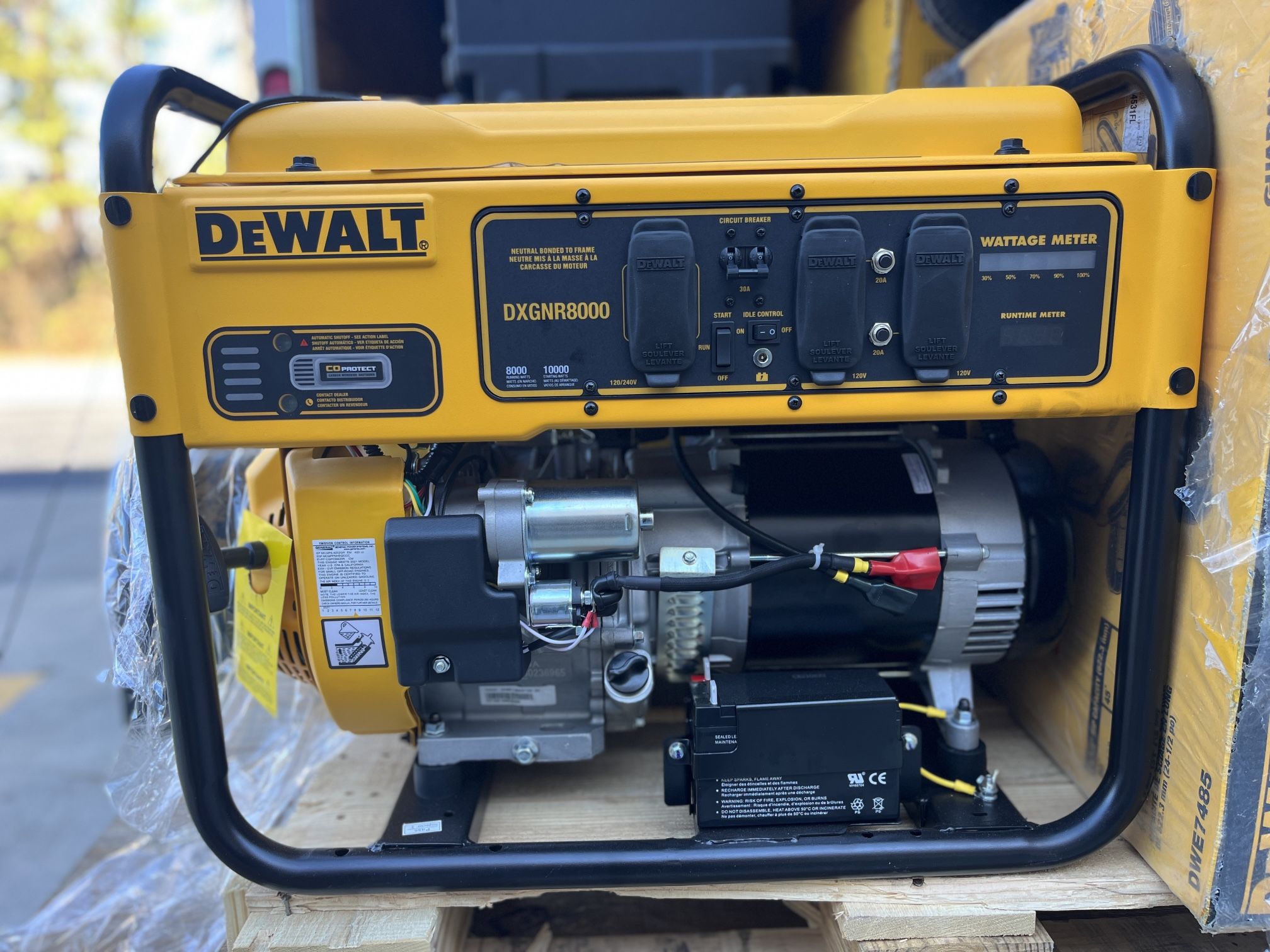 Dewalt DNGXR8000 Generator