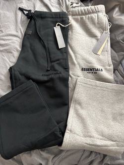 Fear of God Essentials Sweatpants – Black & Grey
