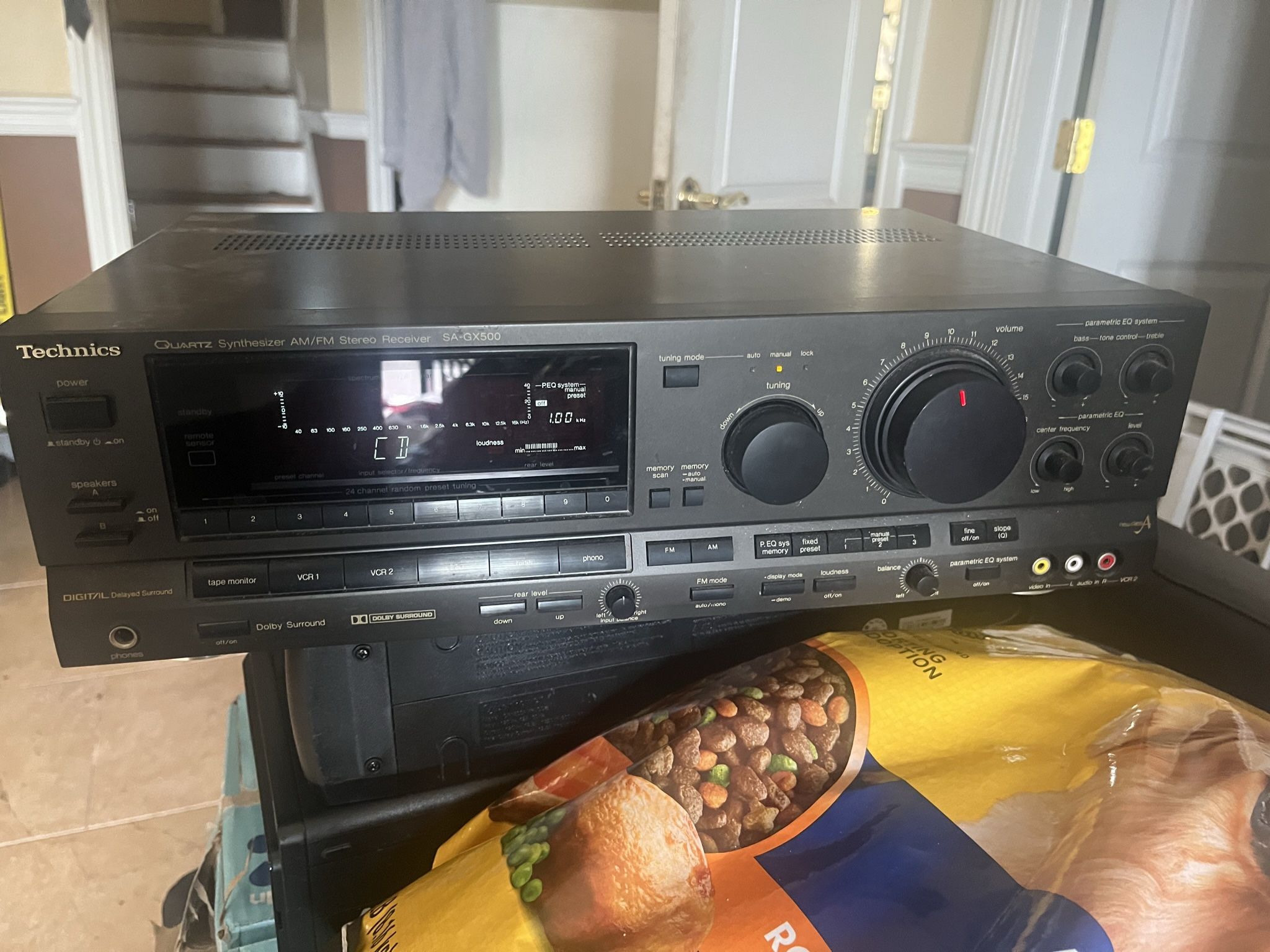 Technics stereo receiver