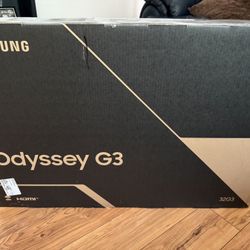 Samsung Odyssey G3 Gaming Monitor 32”