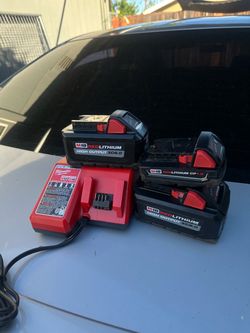 Milwaukee batteries