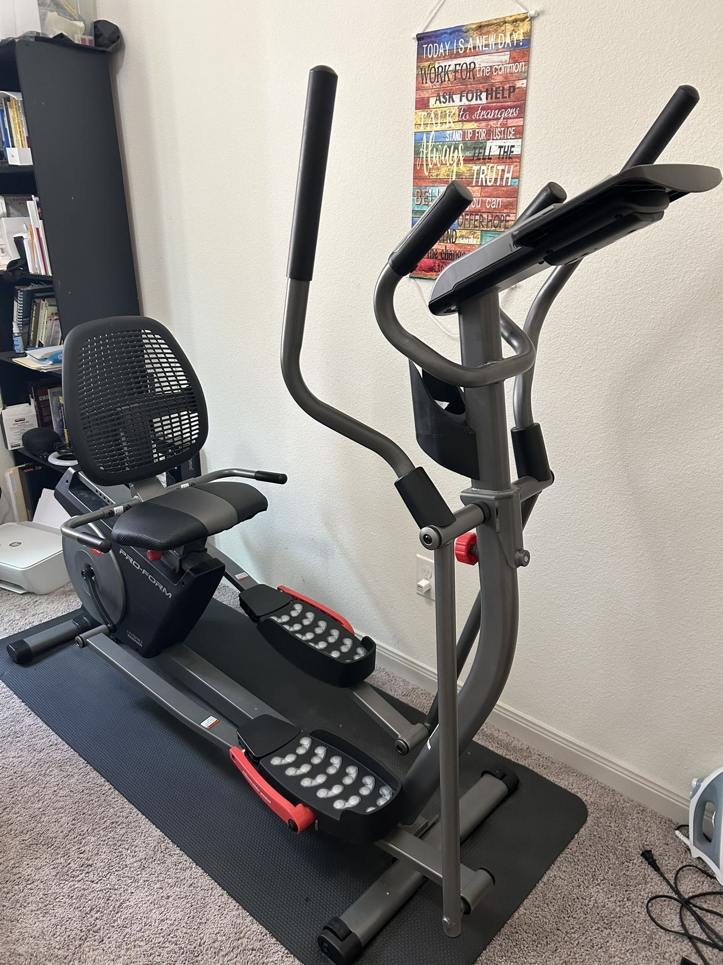 Elliptical And Cycling Machine