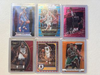 Number Basketball Cards 