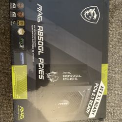 MSI MAG A850GL PCIE 5.1 & ATX 3.1 Gaming Power Supply - Full Modular - 80 Plus Gold Certified 850W - Compact Size - ATX PSU - 10 Year Warranty