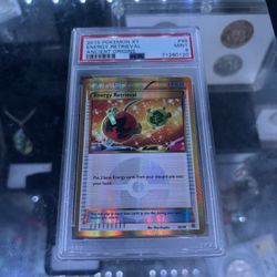 2015 Ancient Origins Energy Retrieval Graded Pokemon Card
