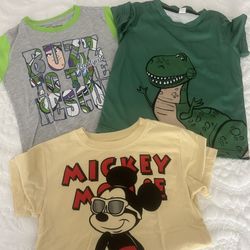 Boys Disney Shirts 7/8