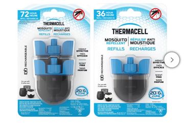 Thermacell Rechargeable Mosquito Repeller Refill Cartridges for E90, 108 hours