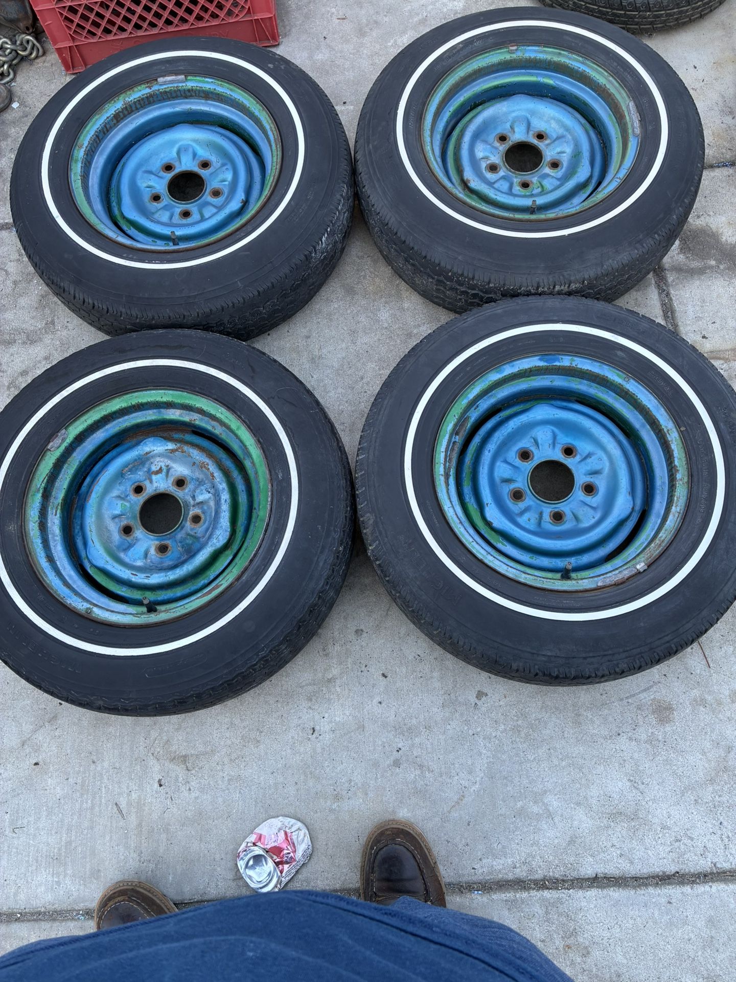1961-64 Rims and Tires 14/7