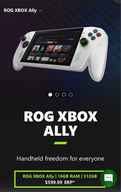 ASUS ROG Ally Handheld Gaming Console