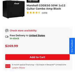 Marshall Guitar Amp