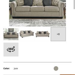 Set of Ashley Zarina Sofa