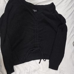 2XL Women's Crop Sweater 