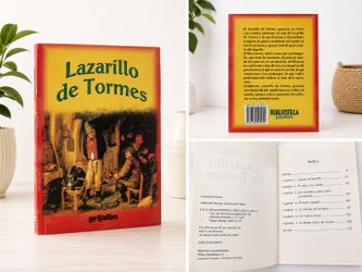 Lazarillo de Tormes | Clásico de la Literatura Española | Grijalbo | Buen Estado