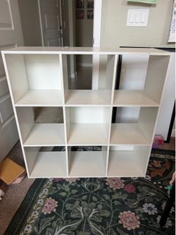 Cubby organizer shelf