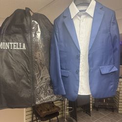 Navy Blue Suit Kids 7-8