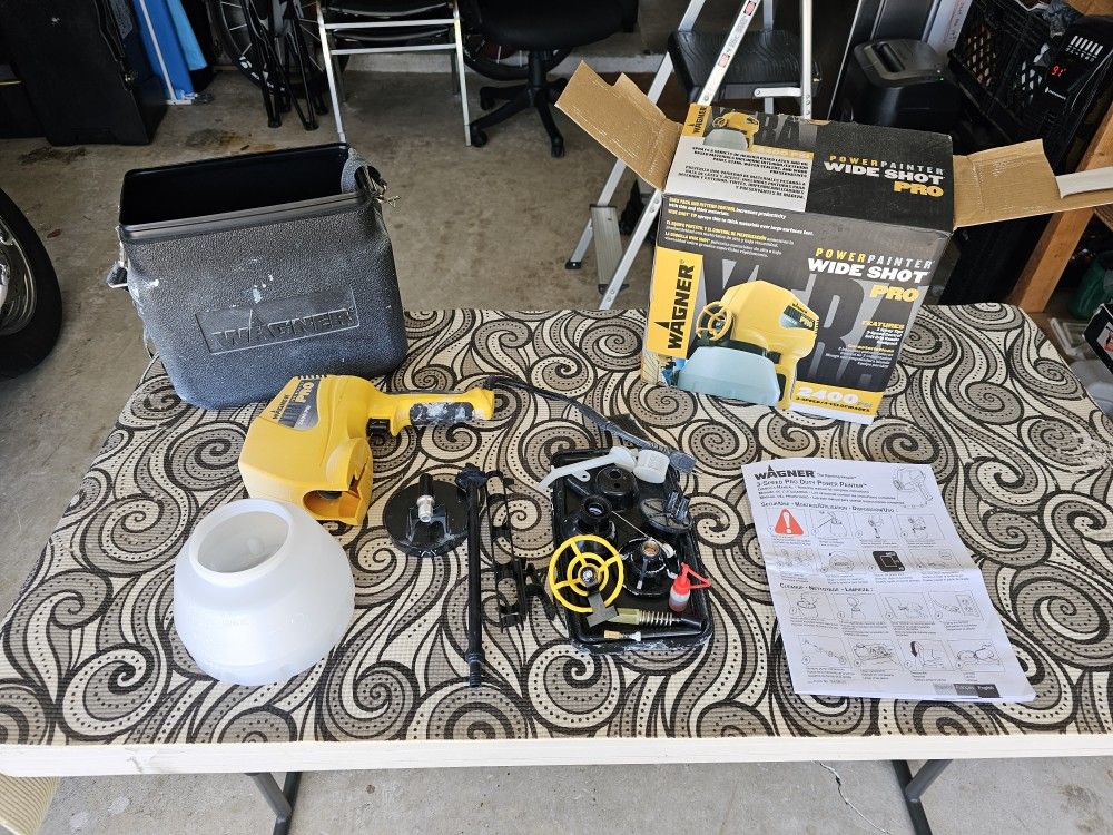 Wagner power painter, wide shot pro 2400 Psi