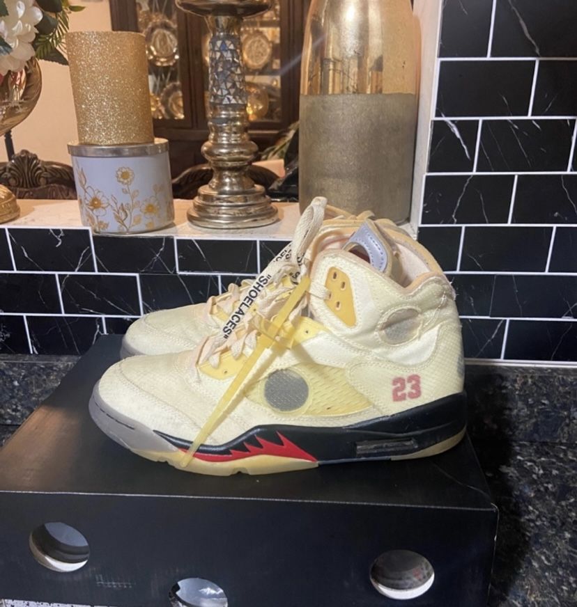 Retro Off-White Air Jordan 5 ‘Muslin’