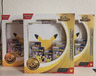 Pokemon 30th Binder Collection